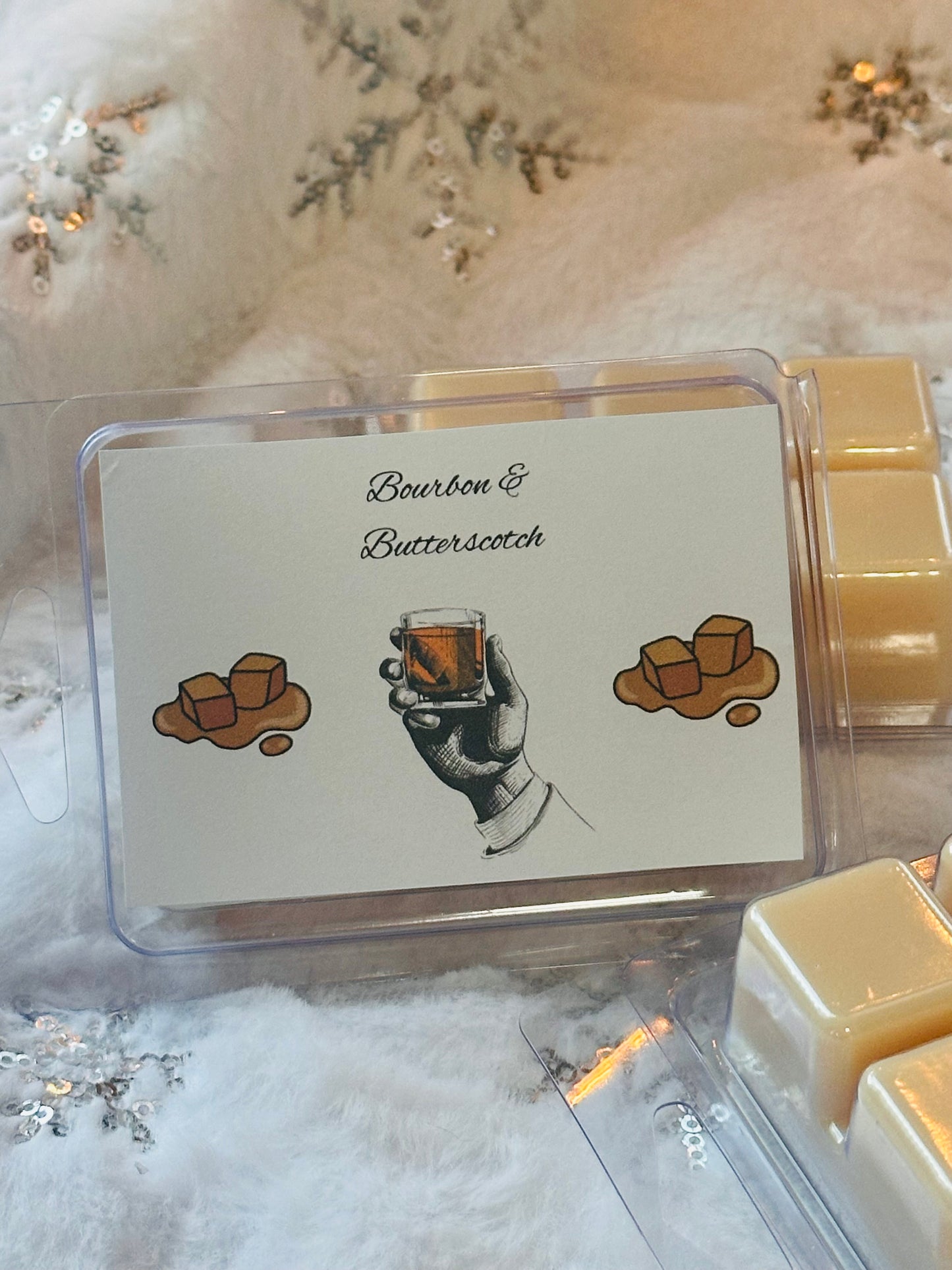 Bourbon and butterscotch wax melt