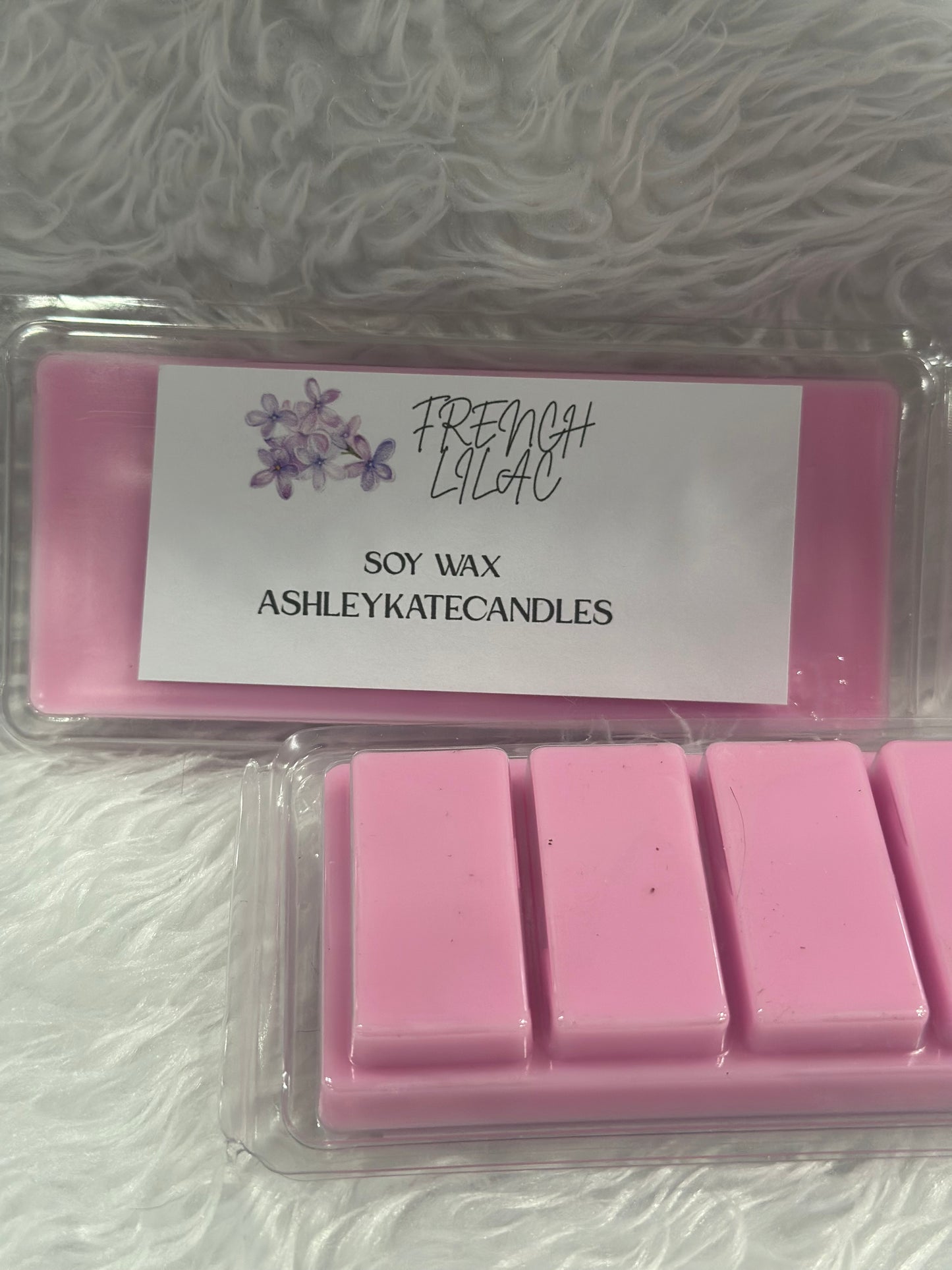 Lilac soy wax melts