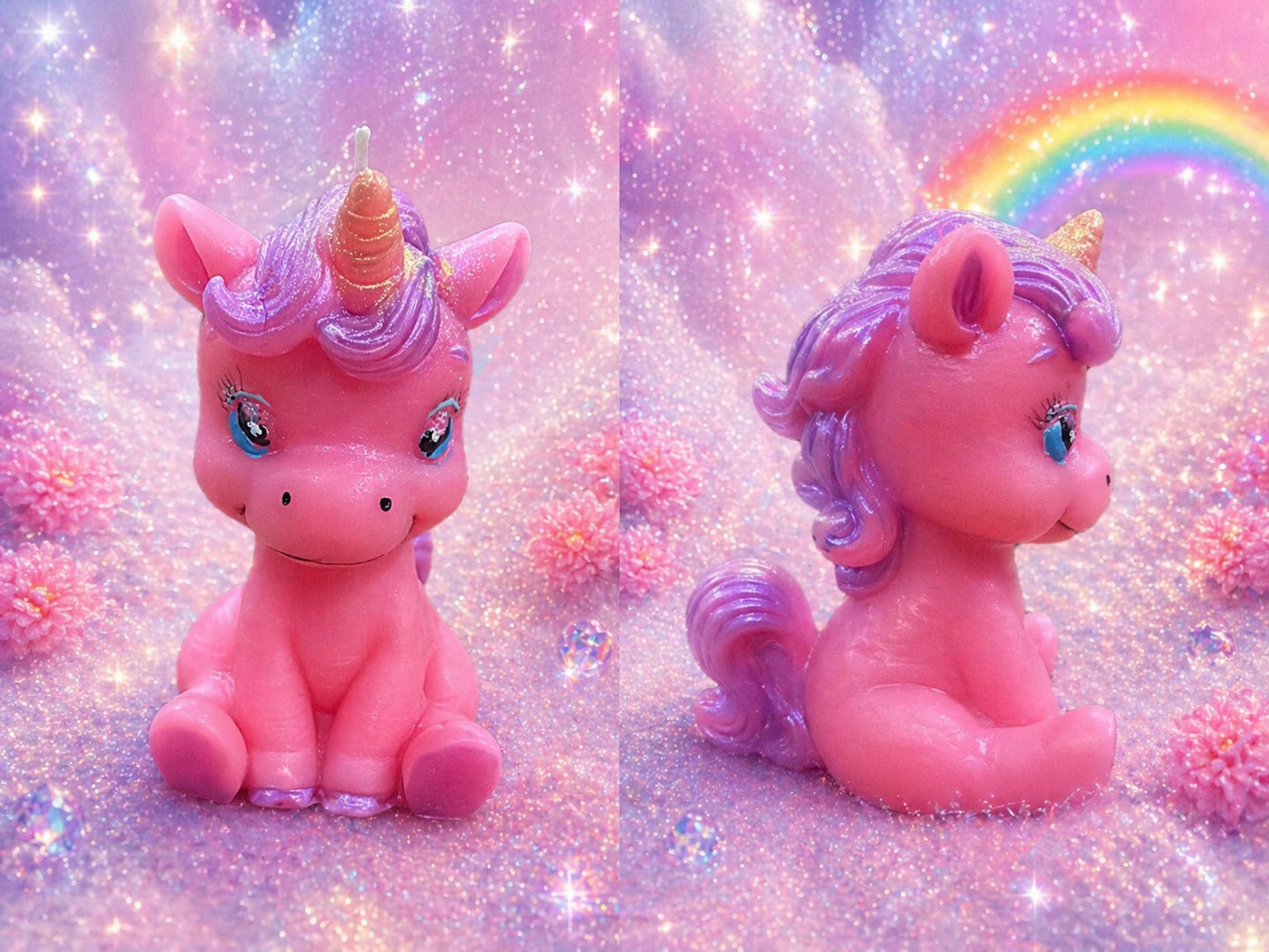 Little Luxe Unicorn Candle