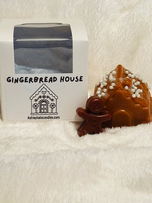 Gingerbread house wax melt