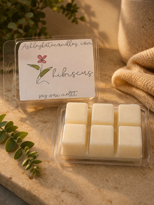 Hibiscus wax melt