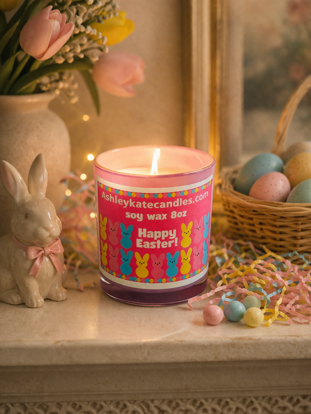 Happy Easter Cake Scented Soy Candle