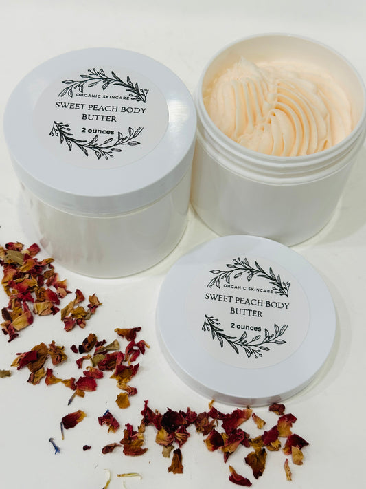 Sweet peach body butter