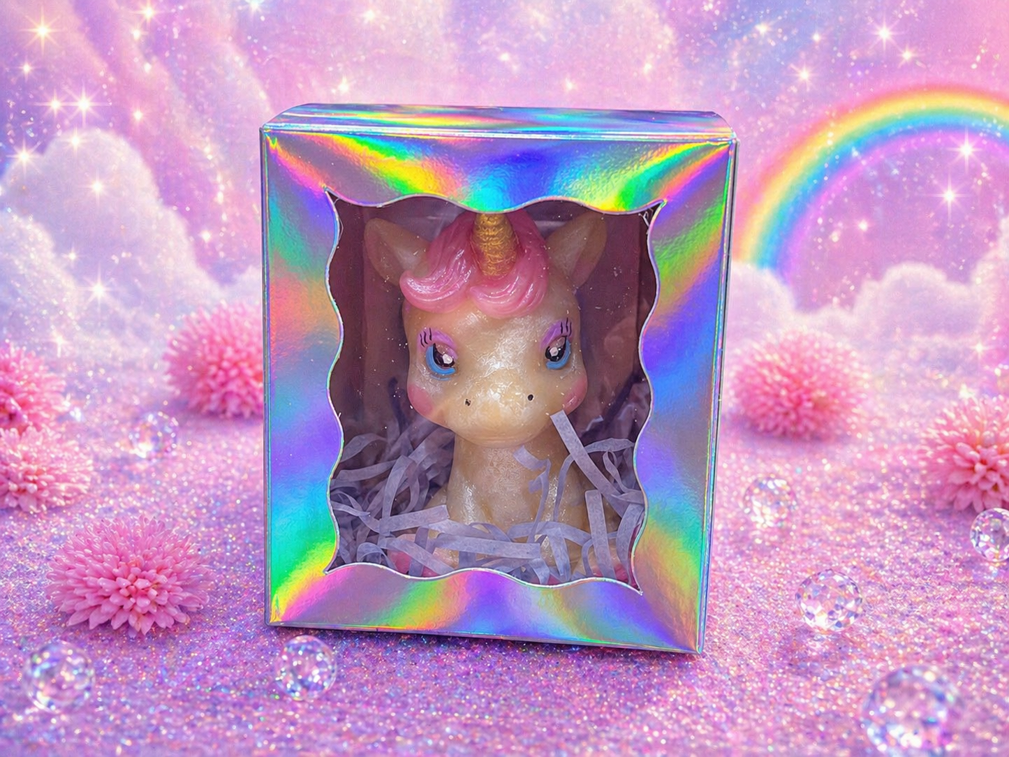 Little Luxe Unicorn Candle