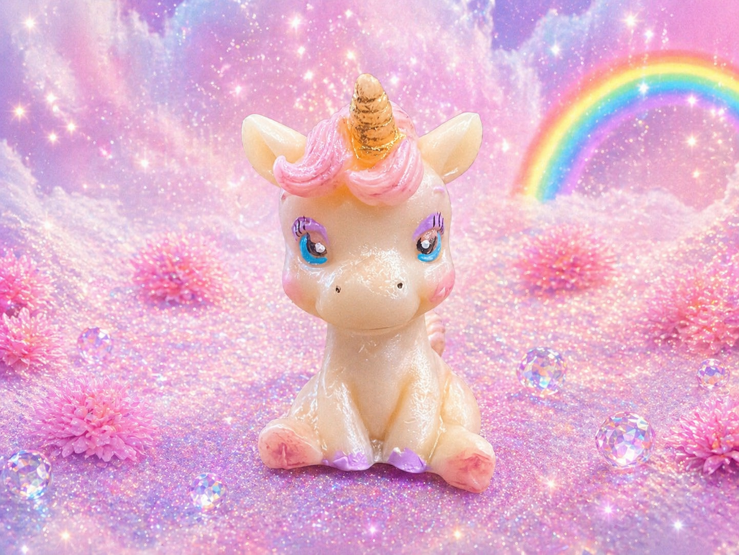 Little Luxe Unicorn Candle