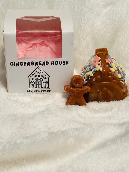 Gingerbread house wax melt