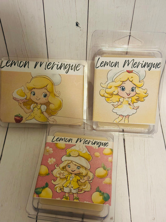 Lemon meringue wax melts