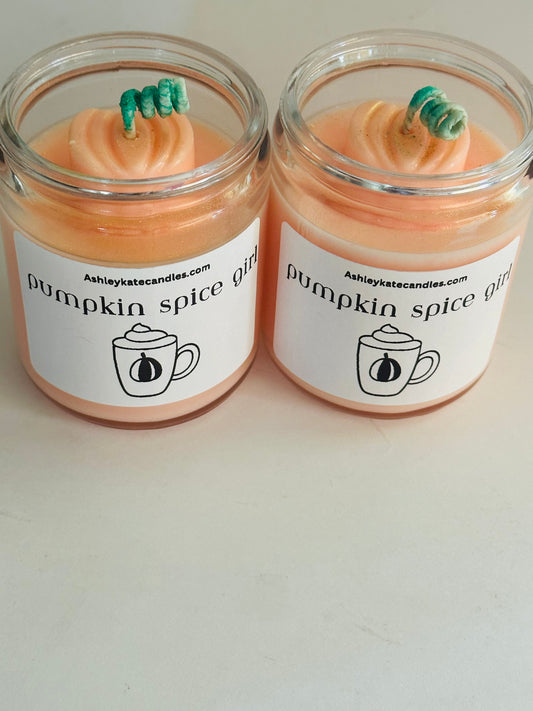 Pumpkin spice girl, candle