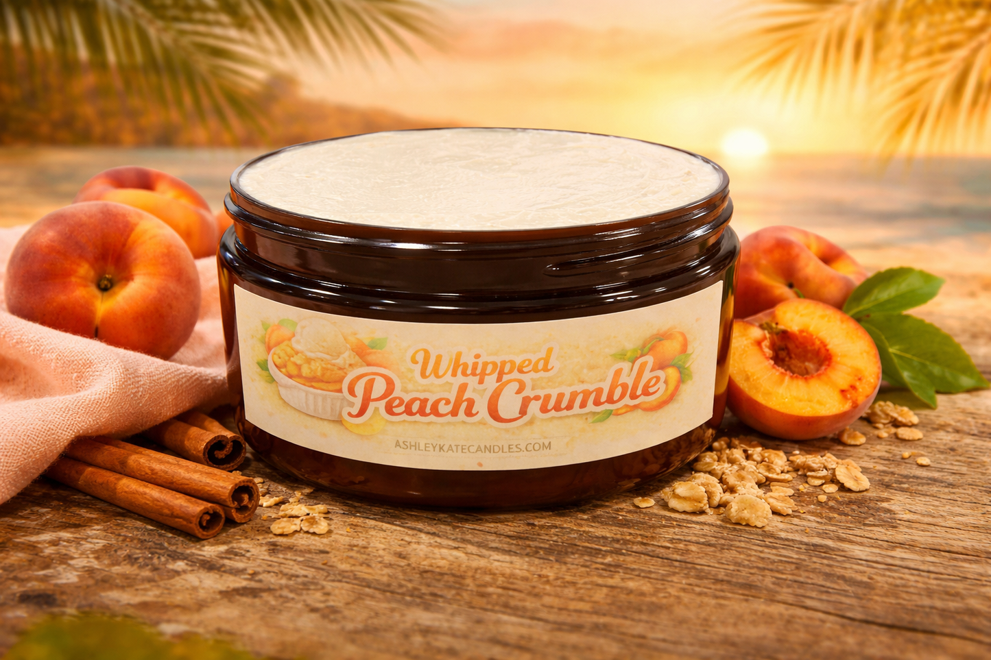 Whipped Peach Crumble Body Butter